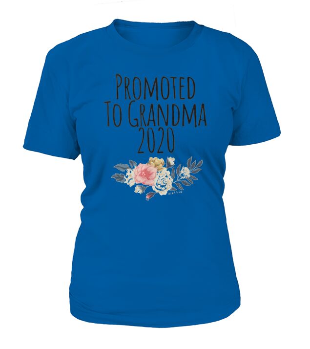 Promoted To Grandma 2020, New Baby Announcement Gigi Mimi shirt - Baby Onesie T-Shirt Woman