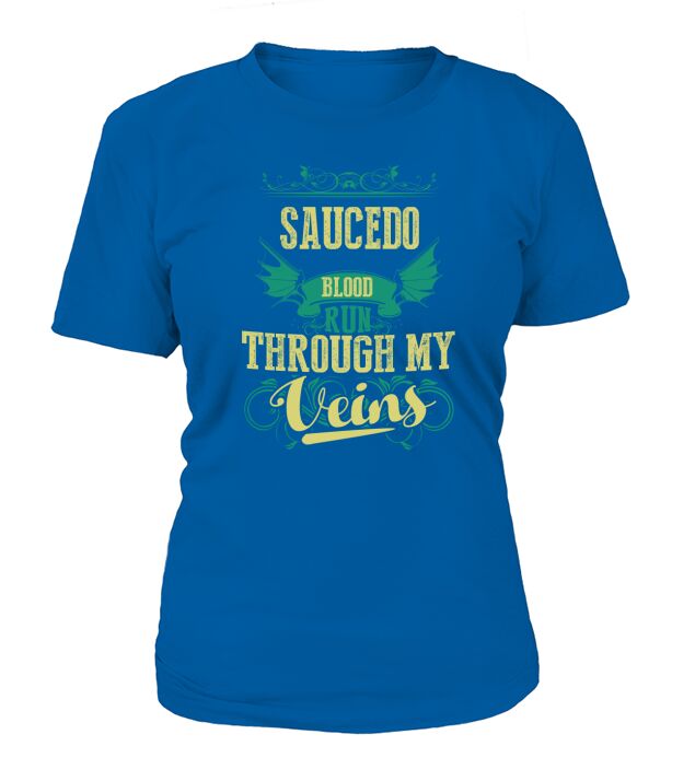 SAUCEDO Name shirt, SAUCEDO Funny Name, SAUCEDO Family Name Gifts T Shirt T-Shirt Woman