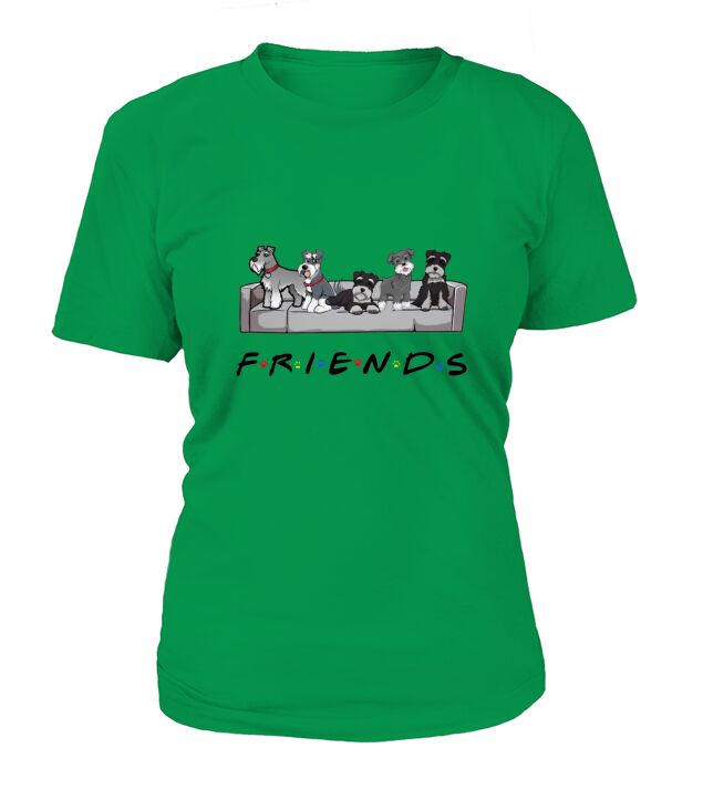 Miniature Schnauzer Friends TV Show shirt T-Shirt Woman