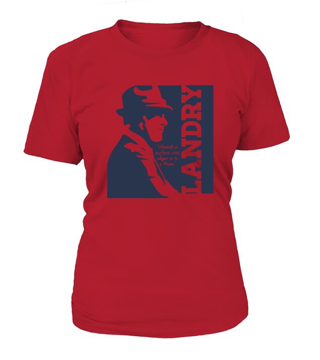 Wishful Inking Football Vintage Head Legendary Coach Tom Landry T-Shirt Woman