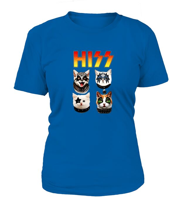 cat hiss T-Shirt Woman