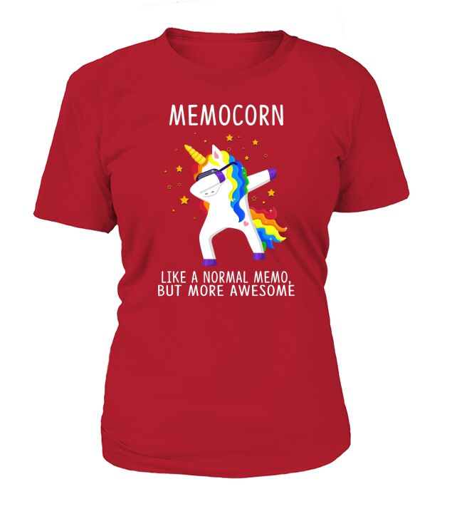 Like A Normal Memo Unicorn Dabbing Funny Family Unicorn 2020 T-Shirt Woman