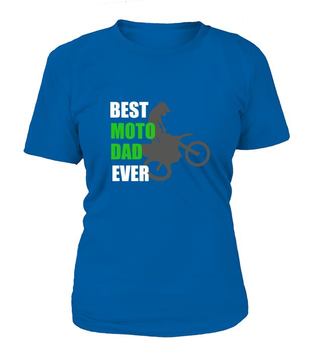 Mens Best Moto Dad Ever Shirt - Vintage Motocross Shirts T-Shirt Woman