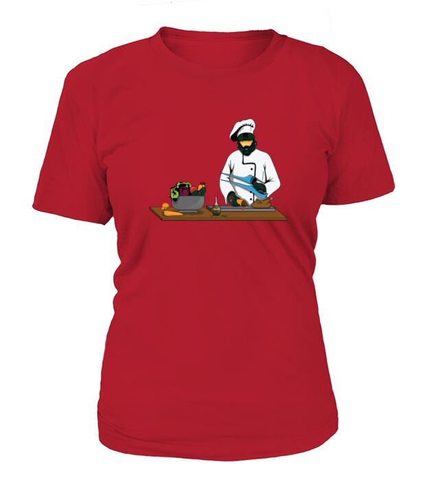 Vintage Tshirt for Master Chief or Chef T-Shirt Woman