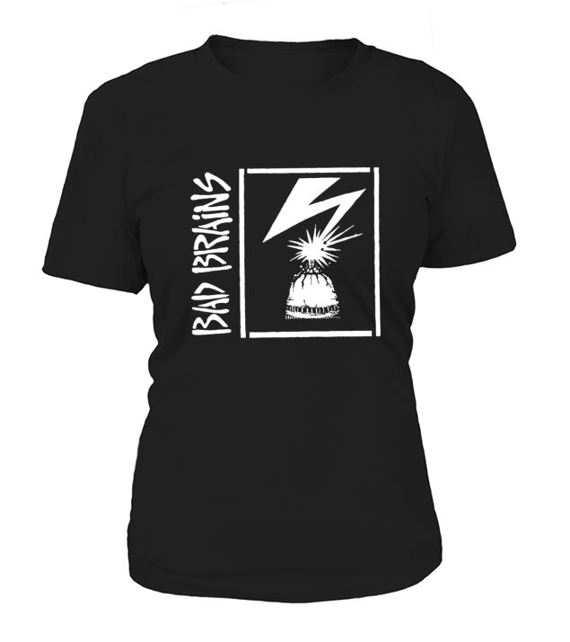 BAD BRAINS CAPITOL STENCIL LOGO NEW BLACK Women's T-Shirt