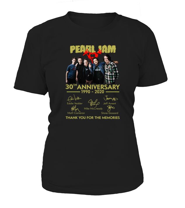 pearl jam print design T-Shirt Woman