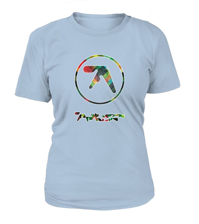 Aphex Twin Logo Colorful T-Shirt Woman