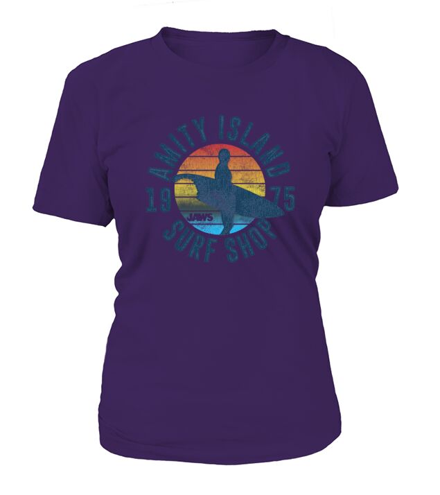 Amity Island Surf Shop 1975 Retro T-Shirt Woman