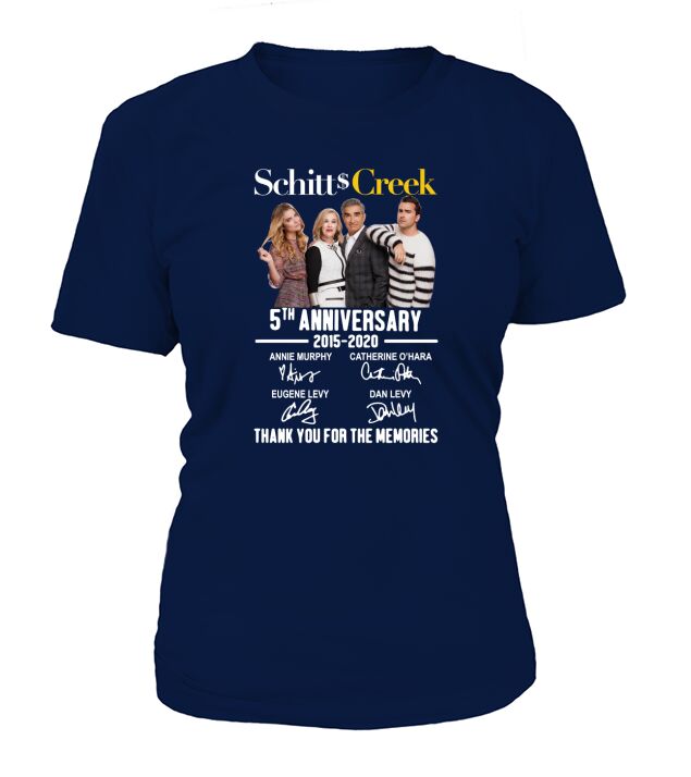 Schitt’s Creek 2015 – 2020 Signature Tee Shirts T-Shirt Woman