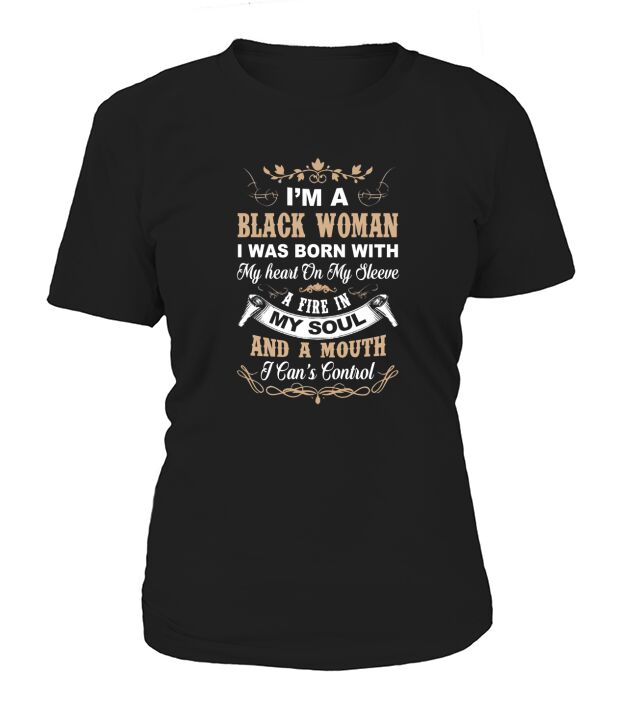 BLACK WOMAN T-Shirt Woman