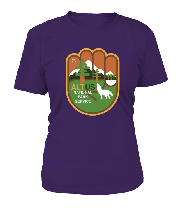 ALT US National Park Service T-Shirt T-Shirt Woman
