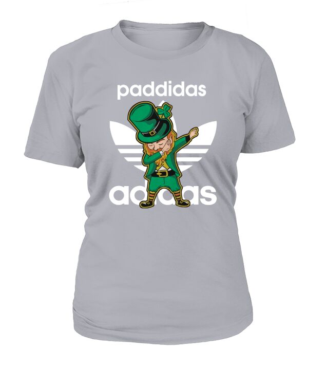 Dabbing Leprechaun Paddidas T-Shirt Woman