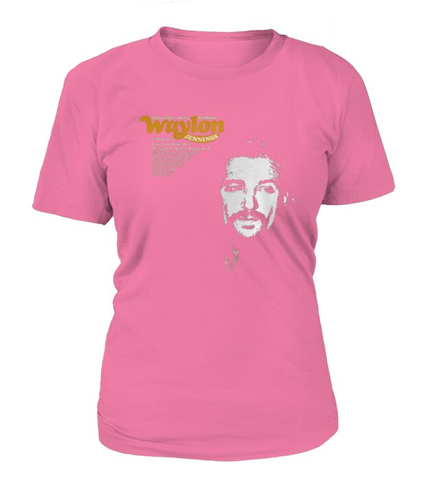 Waylon Jennings Tshirt T-Shirt Woman