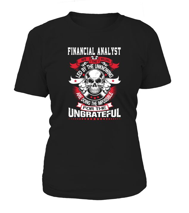 FINANCIAL ANALYST T-Shirt Woman