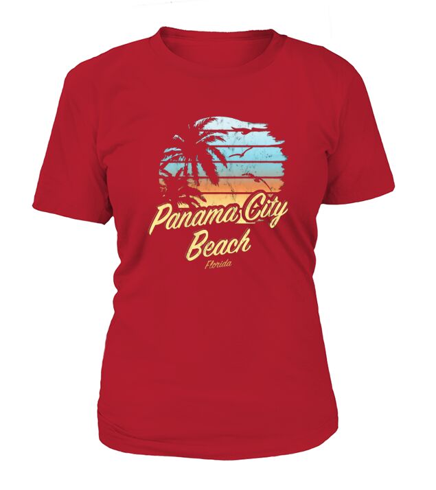 Panama City Beach Florida Usa The Original Sunset shirt T-Shirt Woman