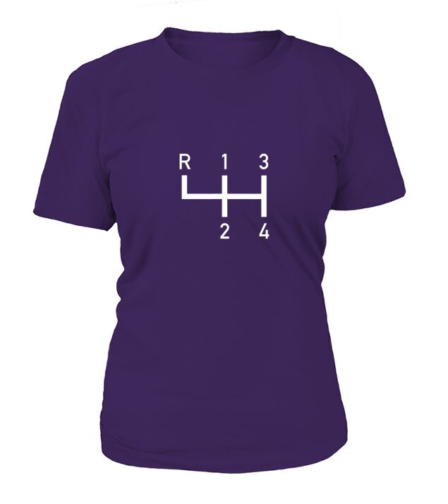 4 Speed Manual T-Shirt Woman