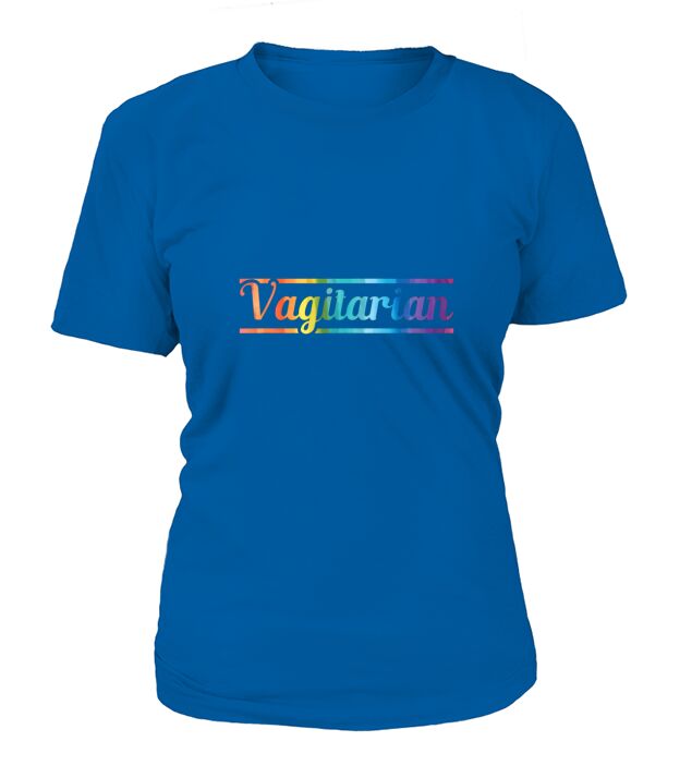 Funny Vagitarian Lesbian Gay Couple Valentines Day LGBT T-Shirt Woman