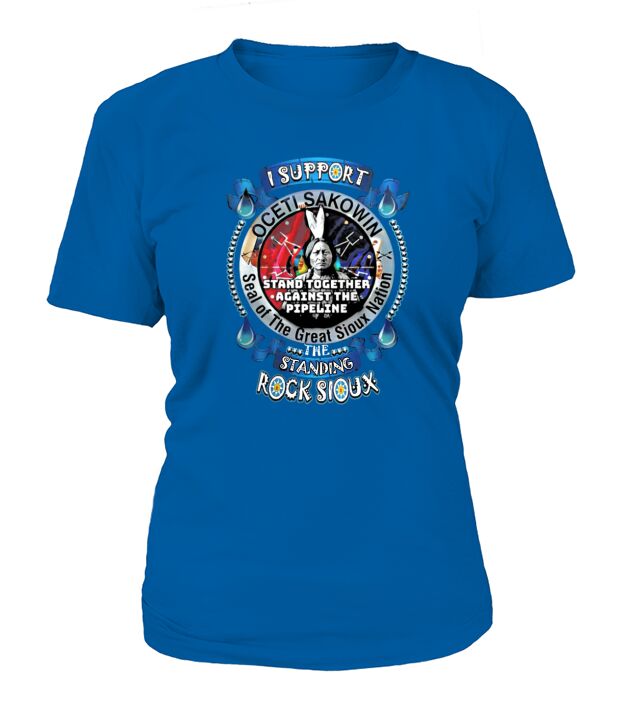 NATIVE AMERICAN STANDING ROCK SIOUX T-Shirt Woman