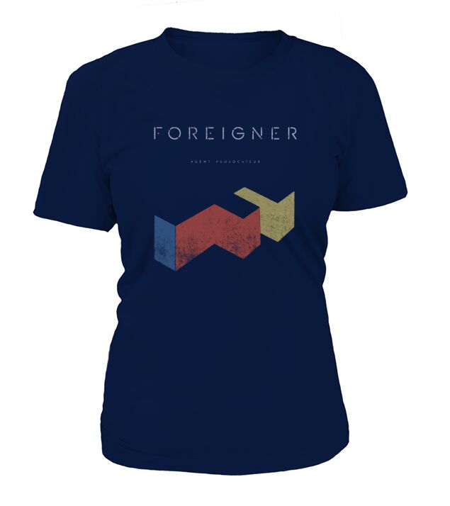 Foreigner Vintage Agent Provocateur T-Shirt Woman