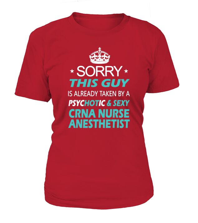 CRNA NURSE ANESTHETIST FThis Guy T-Shirt Woman