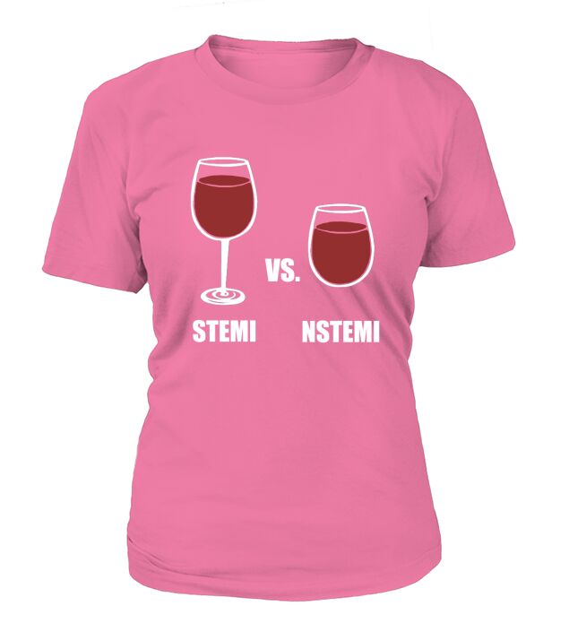 Nurse stemi vs nstemi Hooded T-Shirt Woman