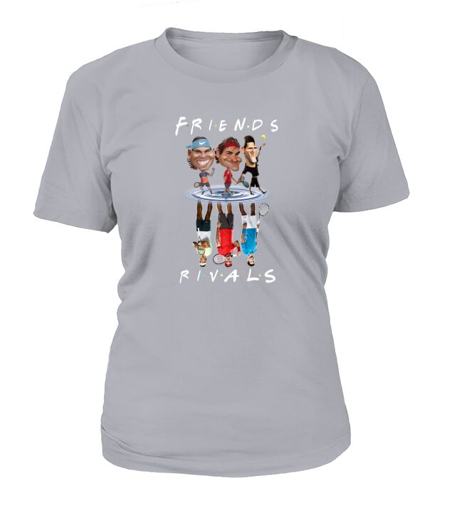 Novak Djokovic the big 3 Friends T-Shirt Woman