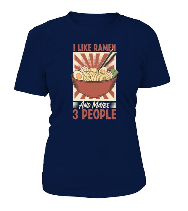 Ramen Noodle Bowl Love Japanese T-Shirt Woman