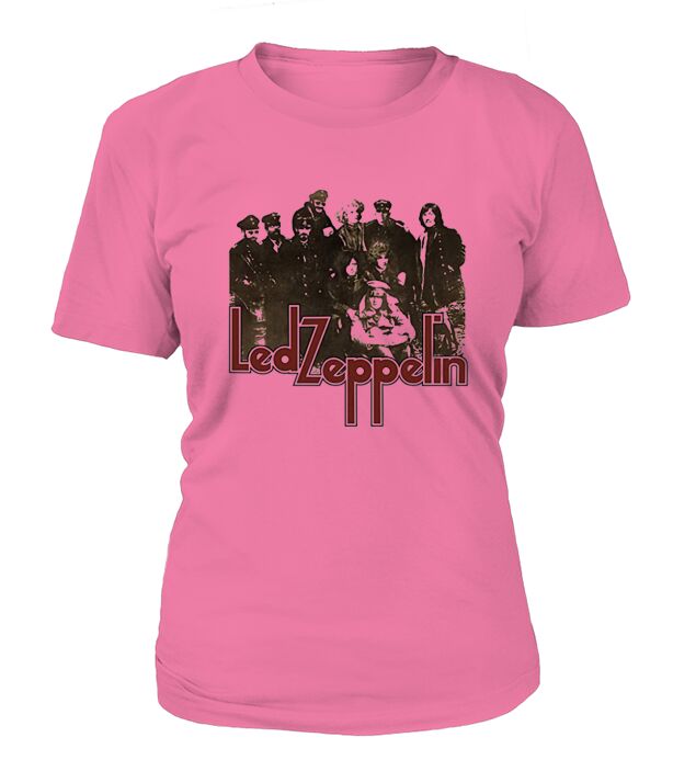 Led Zeppelin Photo T-Shirt Woman
