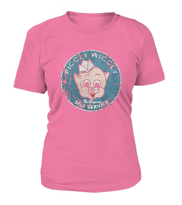 Piggly Wiggly Vintage The Original Self Service Classic T-Shirt Woman