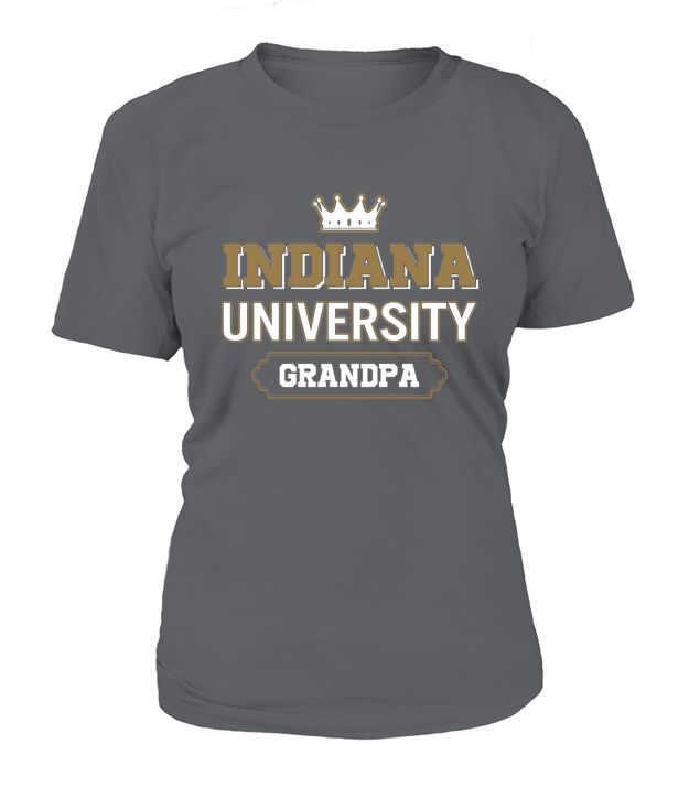 Indiana University Grandpa Great Gift For Grandparents T-Shirt Woman