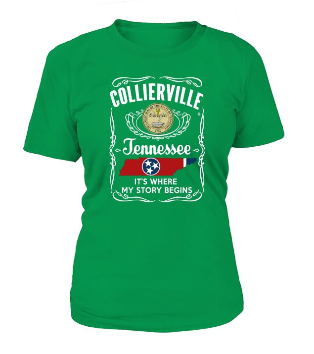 Collierville, Tennessee - My Story Begins T-Shirt Woman