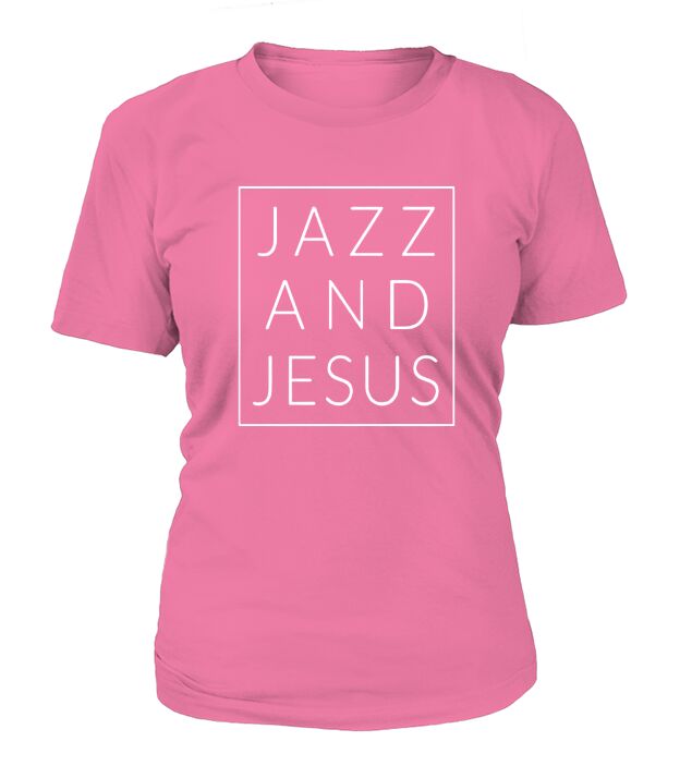 Jazz And Jesus Christian Music Fun Modern Band T-Shirt Woman