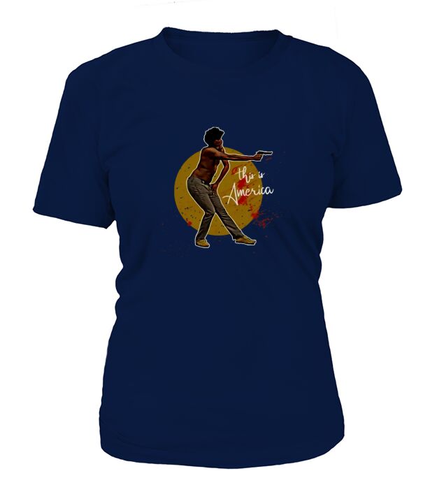 THIS IS AMERICA CHILDISH GAMBINO T-Shirt Woman