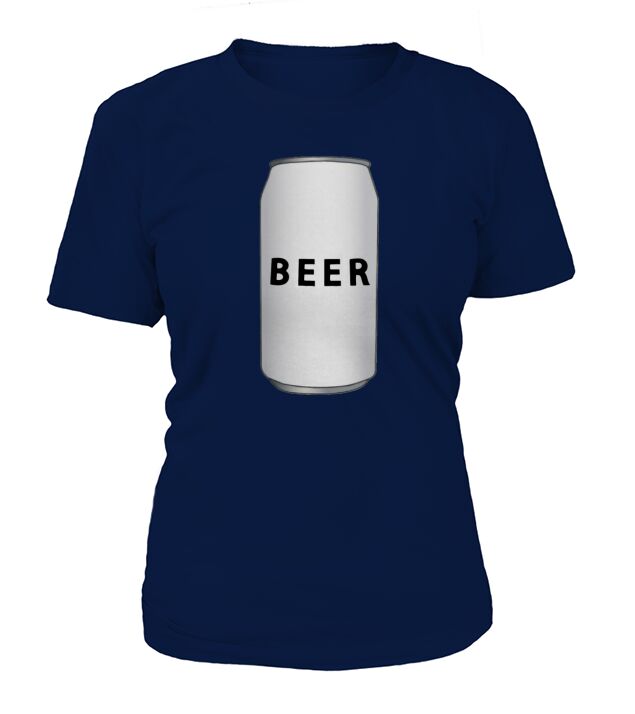 Generic Beer Can Full Color T-Shirt Woman