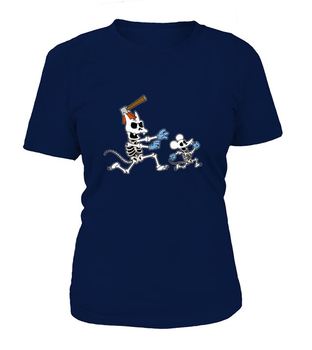 Itchy & Scratchy Halloween T-Shirt Woman