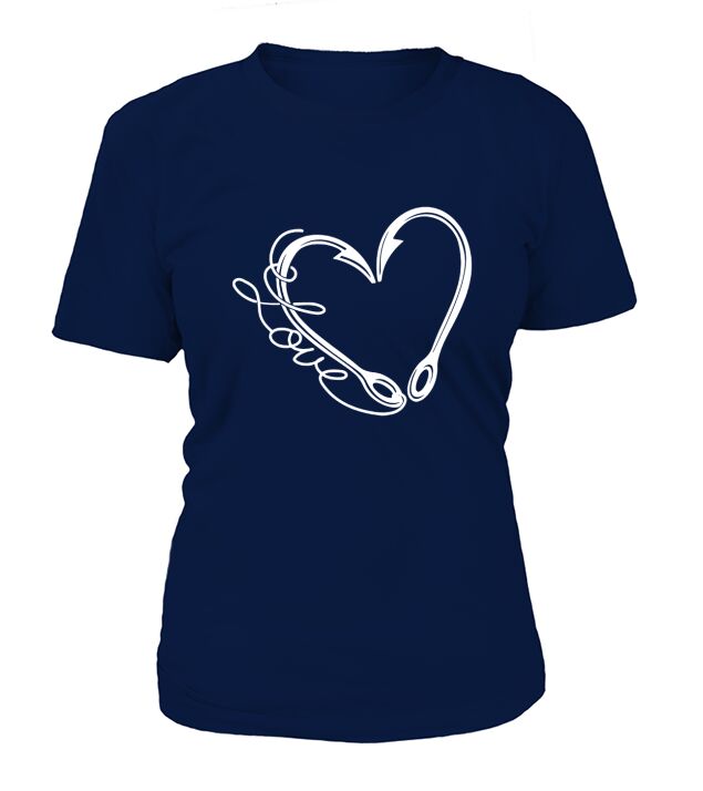 Fishing Love Hook T-Shirt T-Shirt Woman
