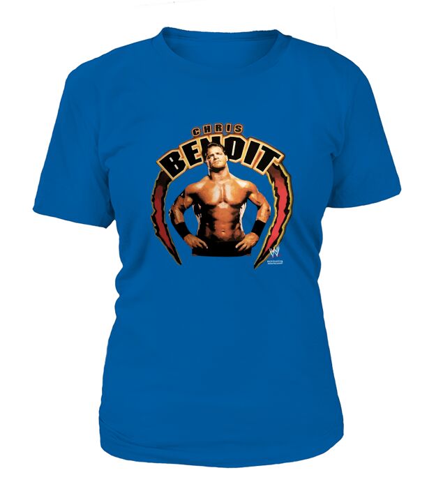 Vintage Chris Benoit WWE T-Shirt Woman