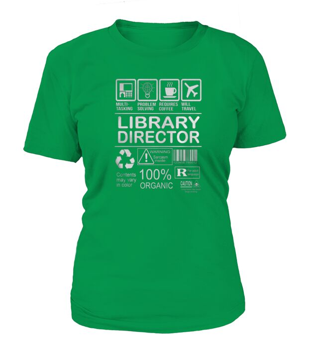 LIBRARY DIRECTOR FMultiold T-Shirt Woman