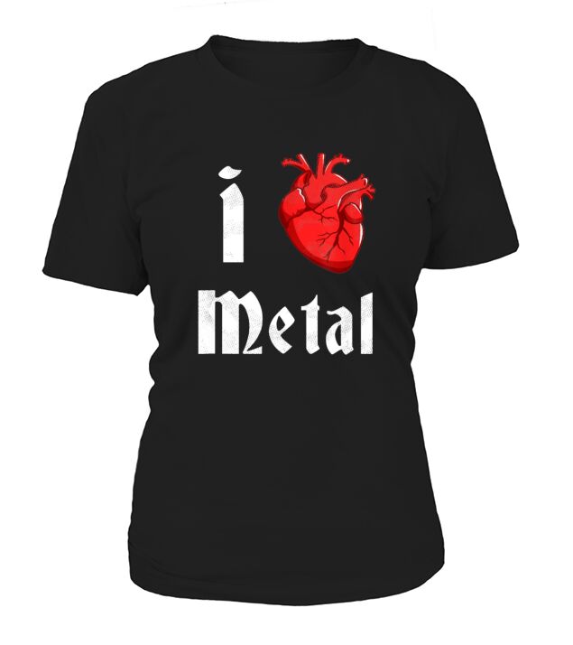 I Heart Metal funny shirts Women's T-Shirt