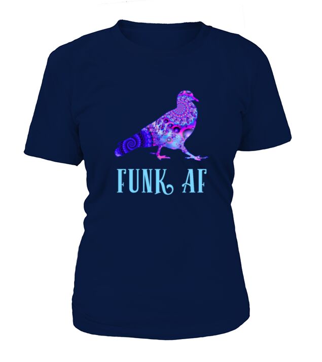 Funk AF Pigeons Playing Ping Pong T-Shirt Woman