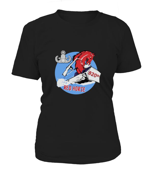 820th red horse T-Shirt Woman