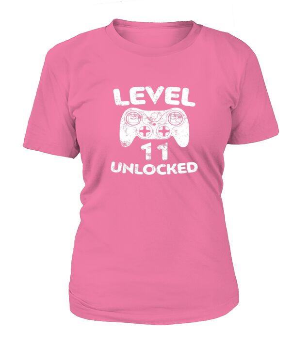 Level 11 Unlocked Frontside T-Shirt Woman
