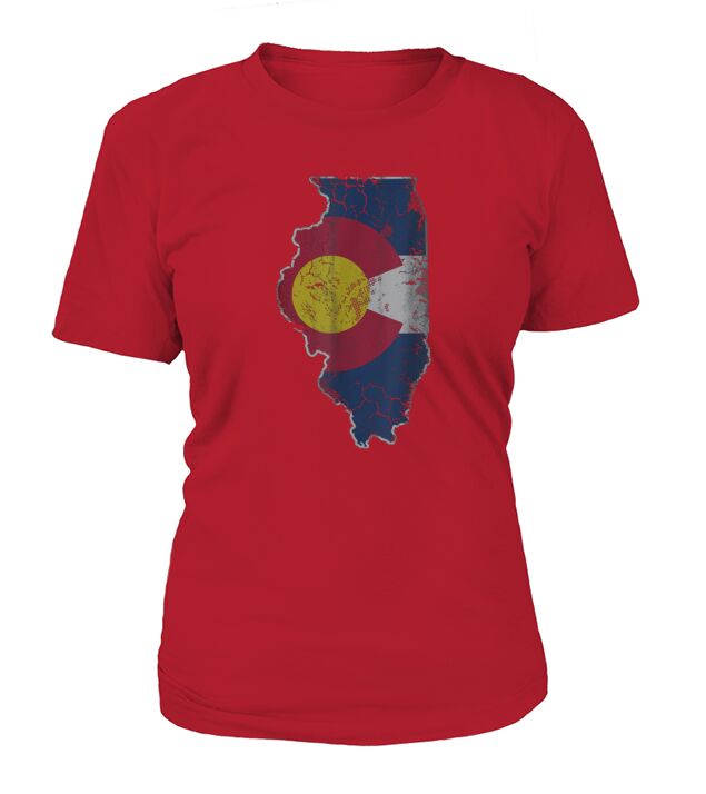Colorado Illinois Transplant Shirt T-Shirt Woman
