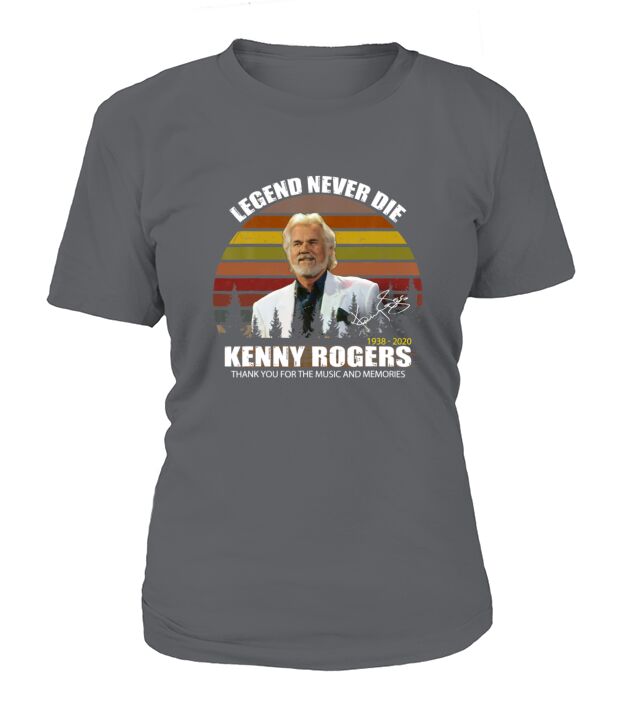 Thank You For The Memories-Kenny-Gift-Rogers-64 Year T-Shirt T-Shirt Woman