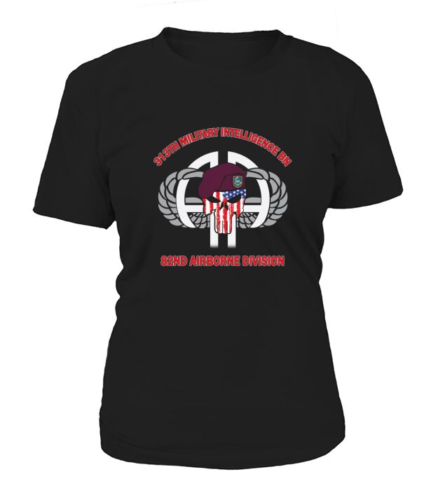 313th Military Intelligence Bn 82nd Airborne Division - Unisex Long Sleeve T-Shirt Woman