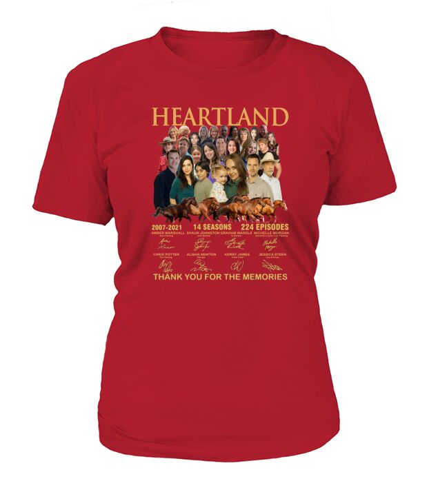 Heartland thank you for the memories signatures T-Shirt Woman