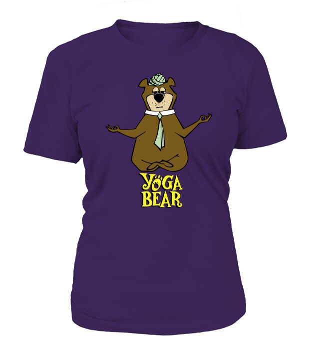 Yoga Yogi Bear T-Shirt Woman