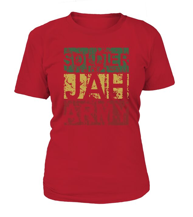 SOLDIER OF JAH ARMY RASTAFARI REGGAE GOD HAILE SEL T-Shirt_1 T-Shirt Woman