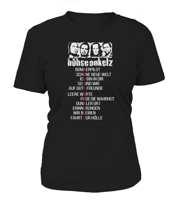 Bhse Onkelz Fans T-Shirt Woman