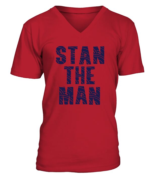 Stan the man - Travel Mug V-Neck T-shirt
